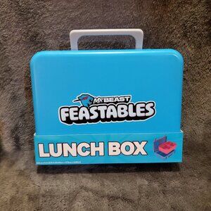 Mr. Beast Feastables Baby Blue Lunch Box World’s Coolest BPA Free Lunch Box